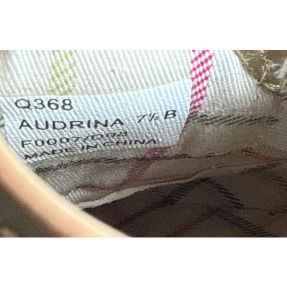 Coach Signature Canvas Logo Beige Brown Women's Flats Comfort Size 7.5B - Picture 2 of 4
